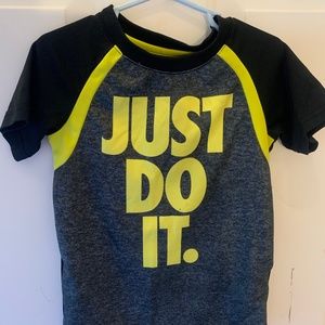 Nike shorts and shirt set for toddlers